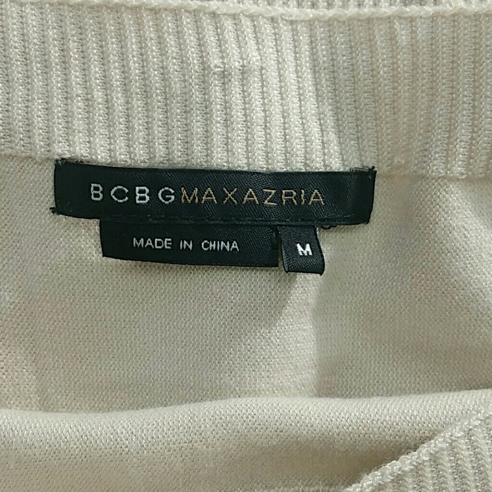 Boat neck cream top - Picture 4 of 7